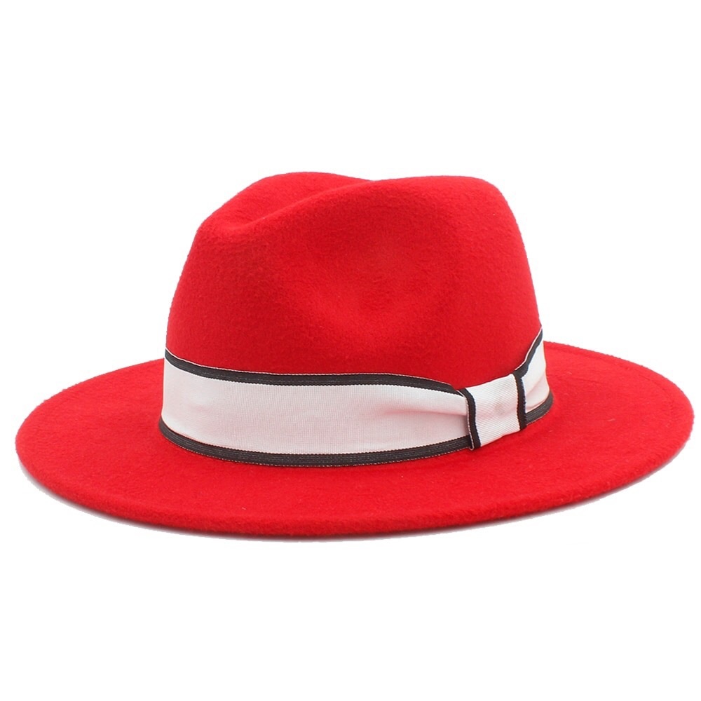 Fashion Women Wide Brim Wool